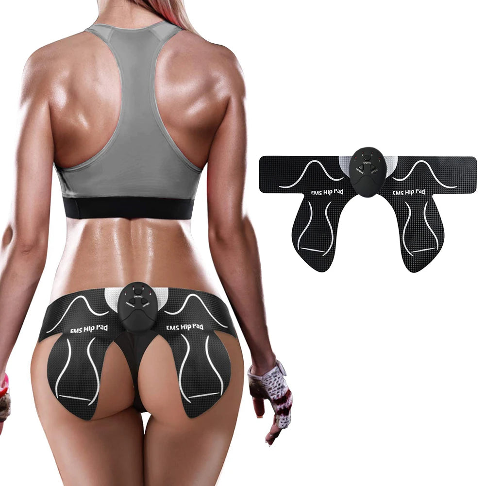 Hip Trainer Multi-functional Electric Vibration Muscle Stimulator Buttocks Toner