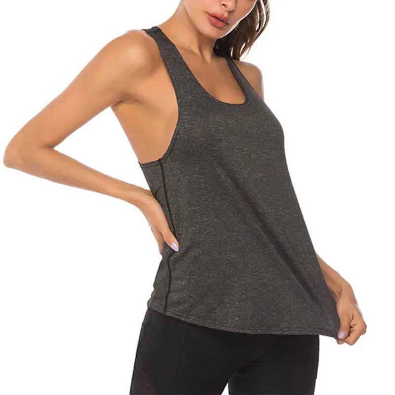 Ladies Running I-Shaped Vest Shirt - Mark Enterprise Global