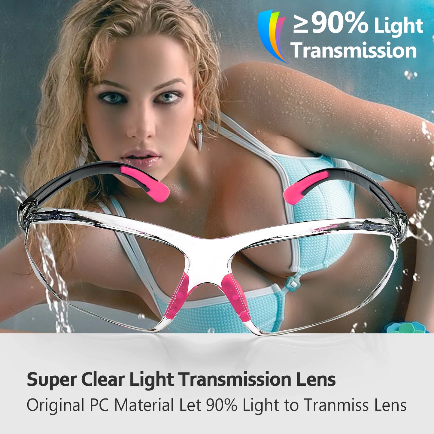 Safety Glasses Seal Eye Protection Goggles Anti-Scratch - Mark Enterprise Global