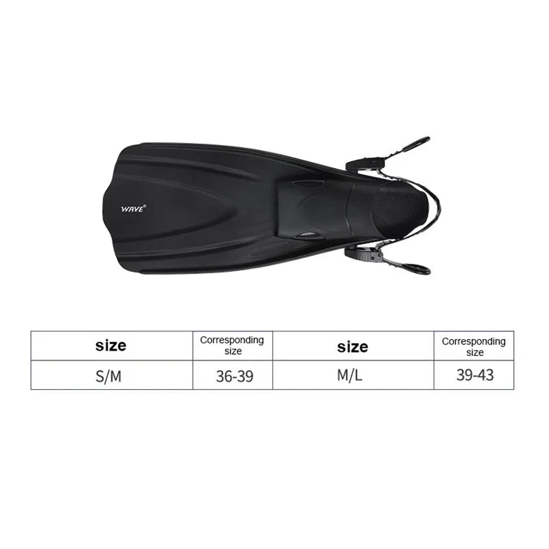 Adjustable Adult Foot Swimming Flippers Fins - Mark Enterprise Global