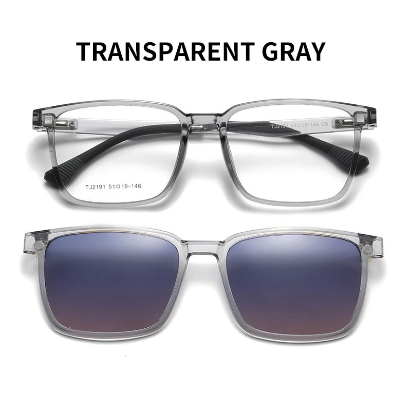 Flip-up Magnetic Clip-on Prescription Glasses Men Women - Mark Enterprise Global