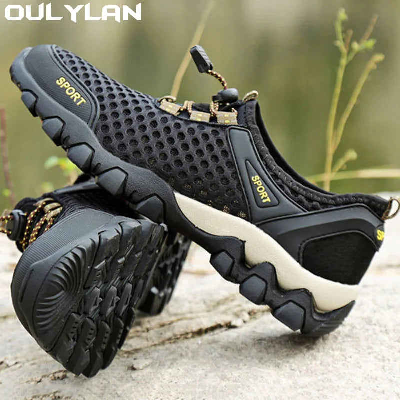 Men Outdoor Water Trekking Hiking Sneakers