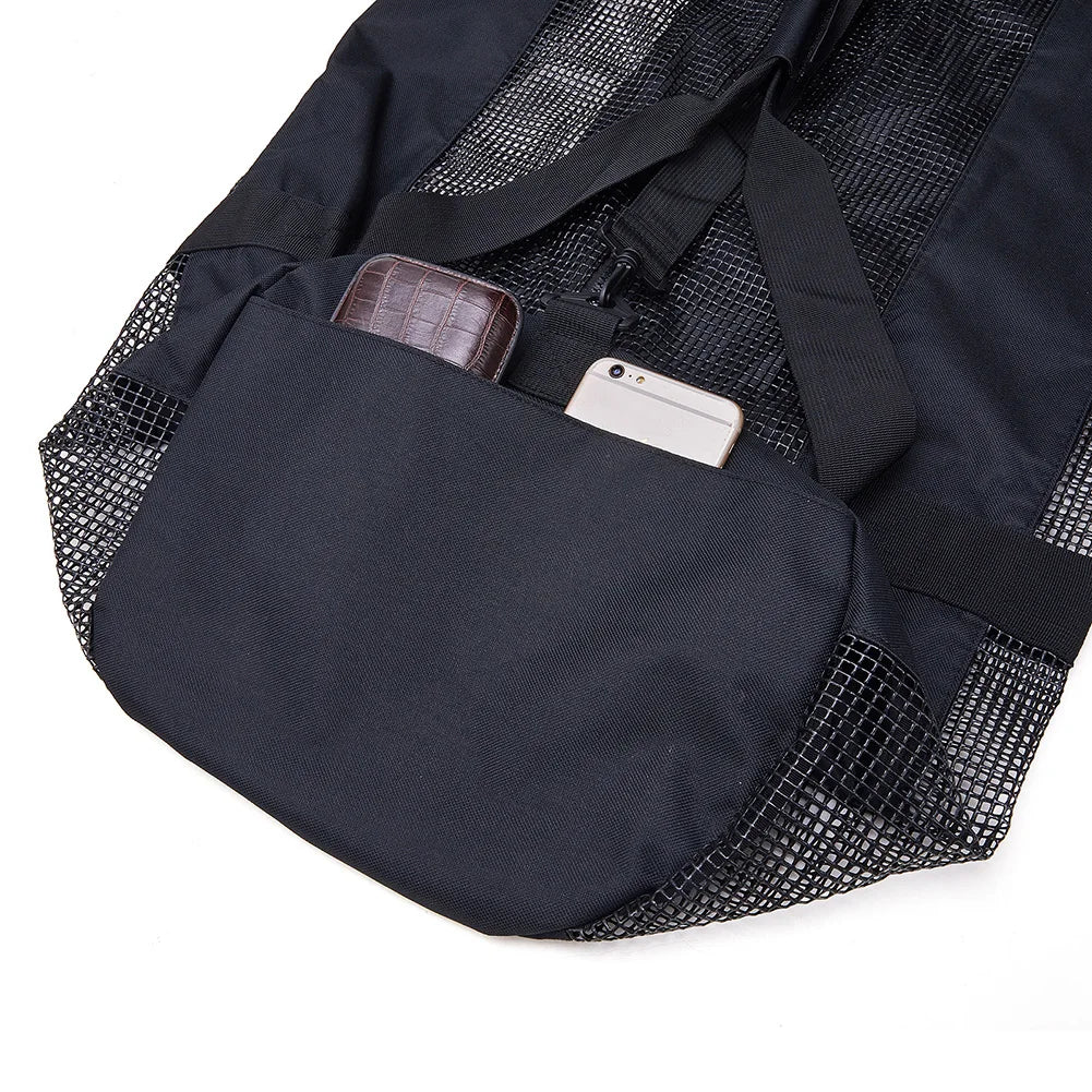 Nylon Large Capacity Mesh Duffle Gear Bag for Scuba Diving Snorkeling Equipment - Mark Enterprise Global