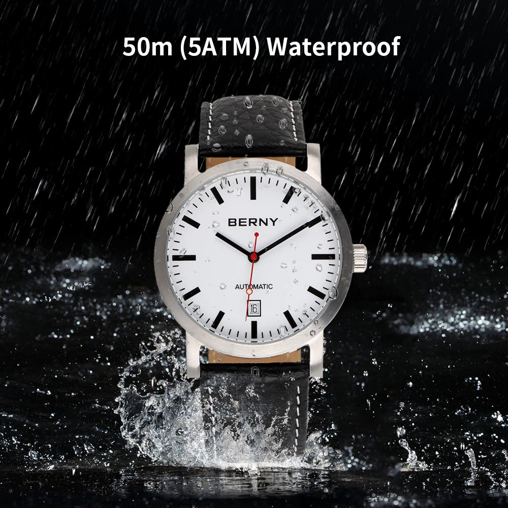 Men Mechanical Wristwatch Waterproof for Male