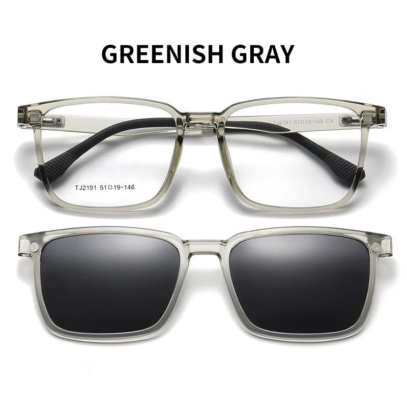 Flip-up Magnetic Clip-on Prescription Glasses Men Women - Mark Enterprise Global
