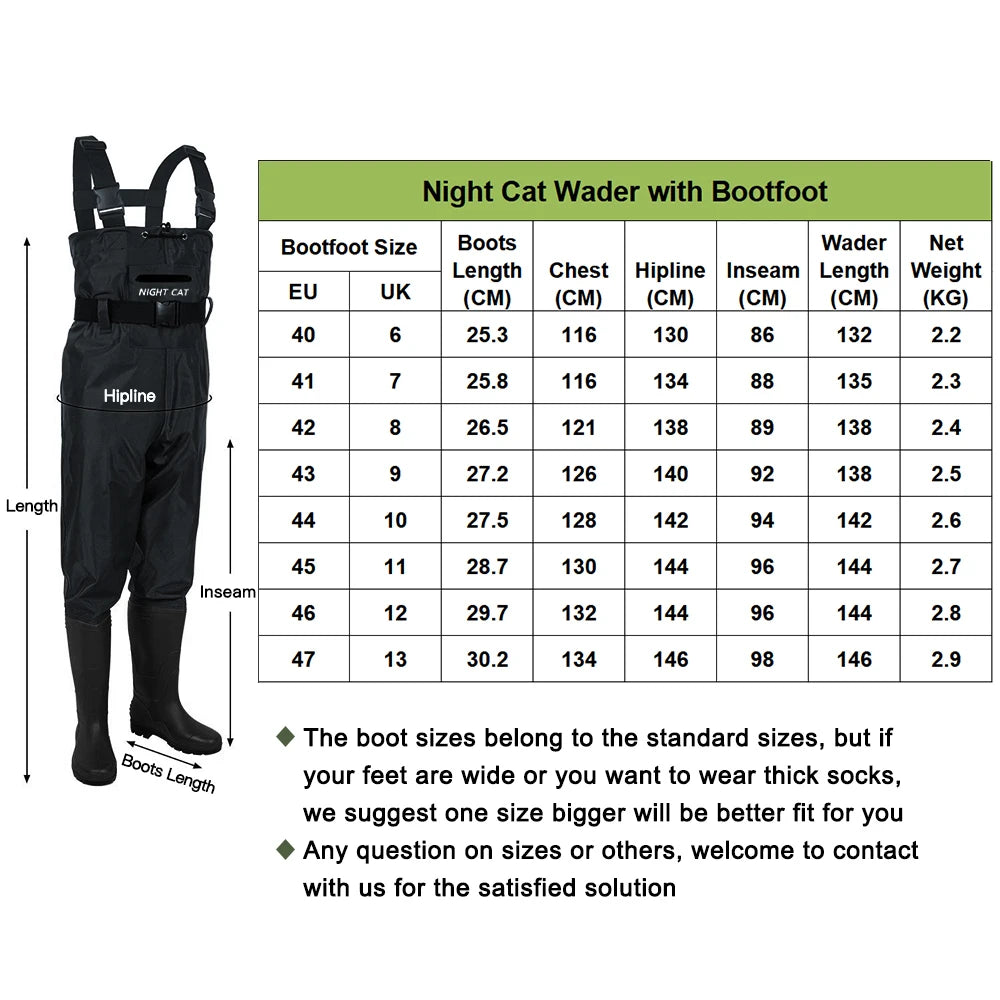 Fly Fishing Waders Waterproof Chest Neoprene Wader - Mark Enterprise Global