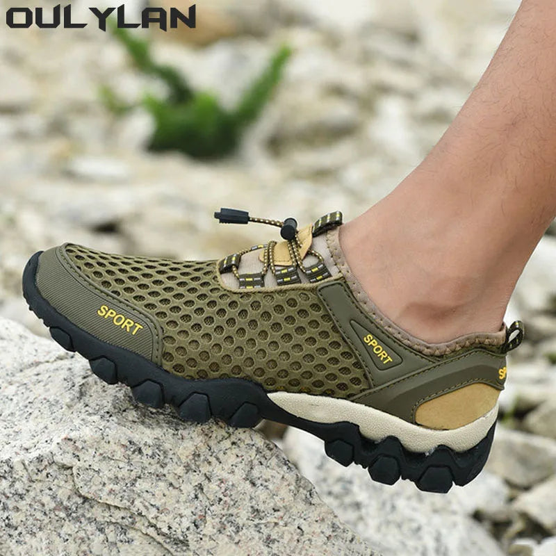 Men Outdoor Water Trekking Hiking Sneakers
