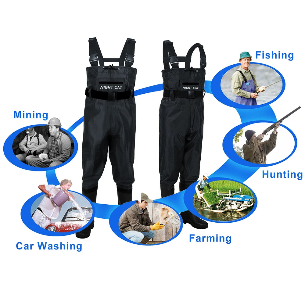 Fly Fishing Waders Waterproof Chest Neoprene Wader - Mark Enterprise Global