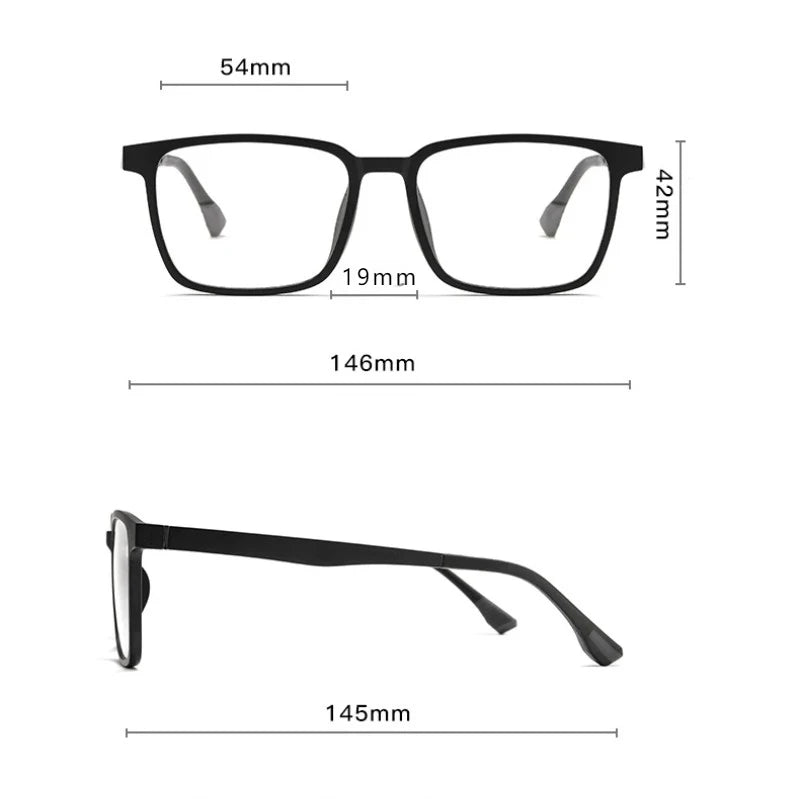 Flip-up Magnetic Clip-on Prescription Glasses Men Women - Mark Enterprise Global