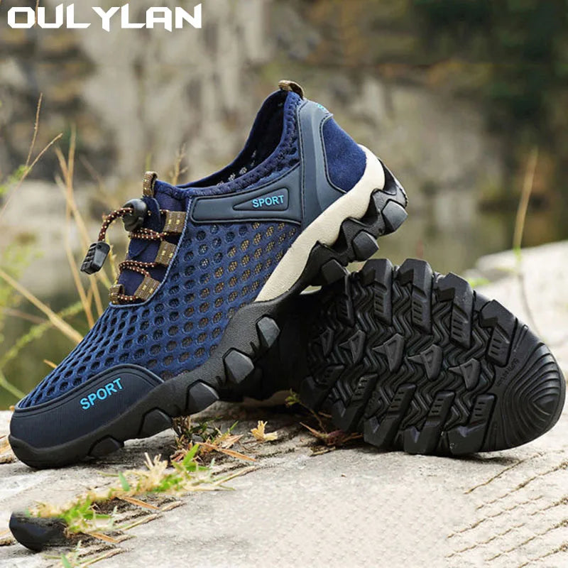 Men Outdoor Water Trekking Hiking Sneakers