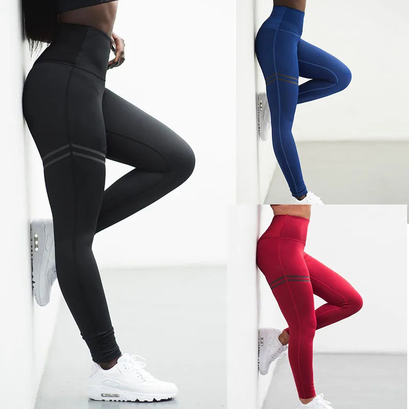 Women Seamless Leggings High Waist Elastic