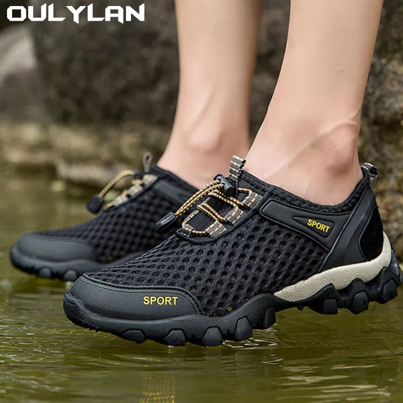 Men Outdoor Water Trekking Hiking Sneakers