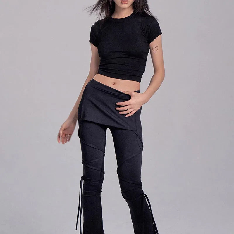 Crop Tops Women T-shirts Short Sleeve - Mark Enterprise Global