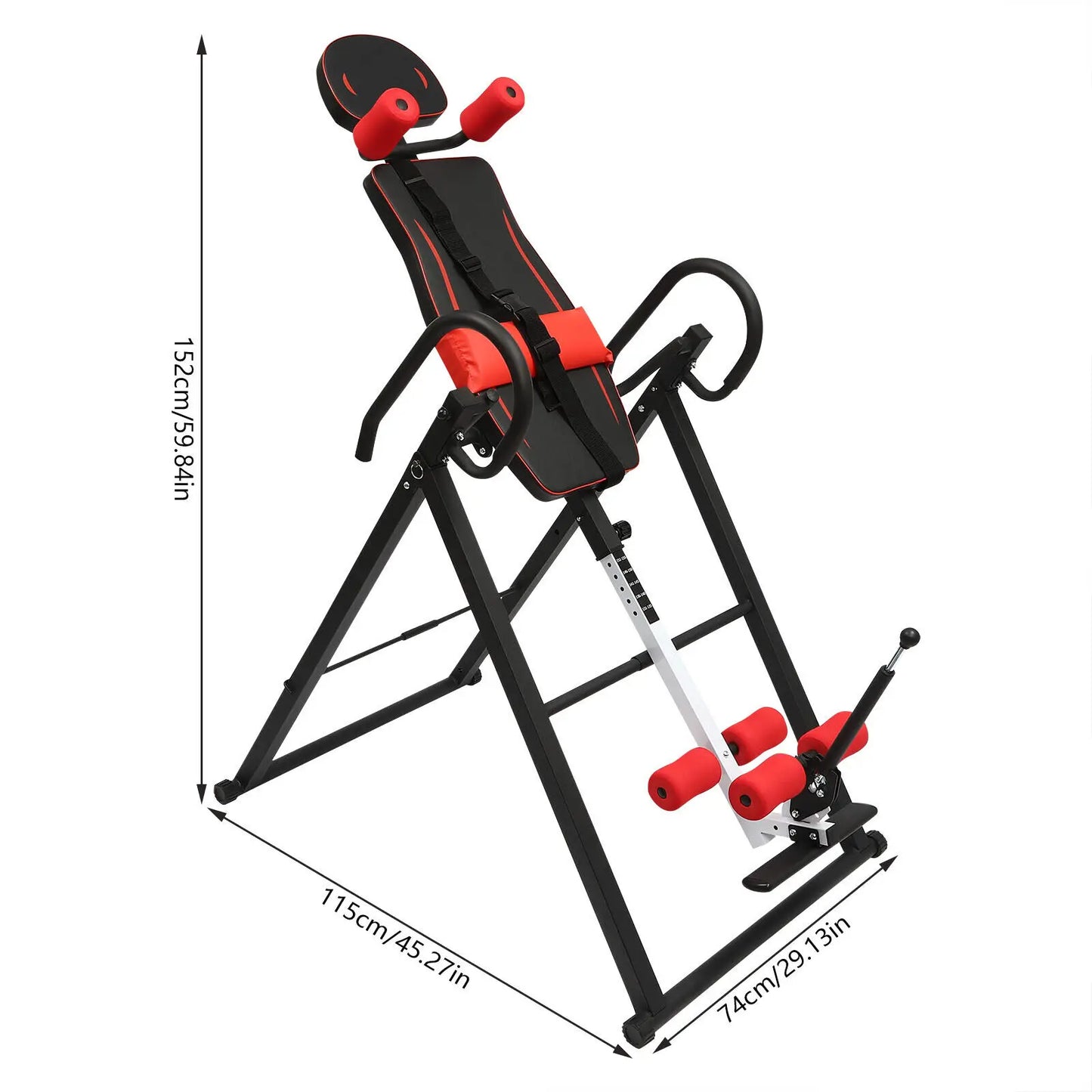 ,Inversion Table for Back Pain Relief, Full Body W/ Adjustable Protective Belt - Mark Enterprise Global