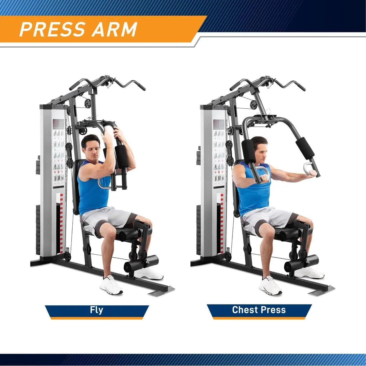 Multifunction 150lb Weight Stack Machine fitness equipment - Mark Enterprise Global