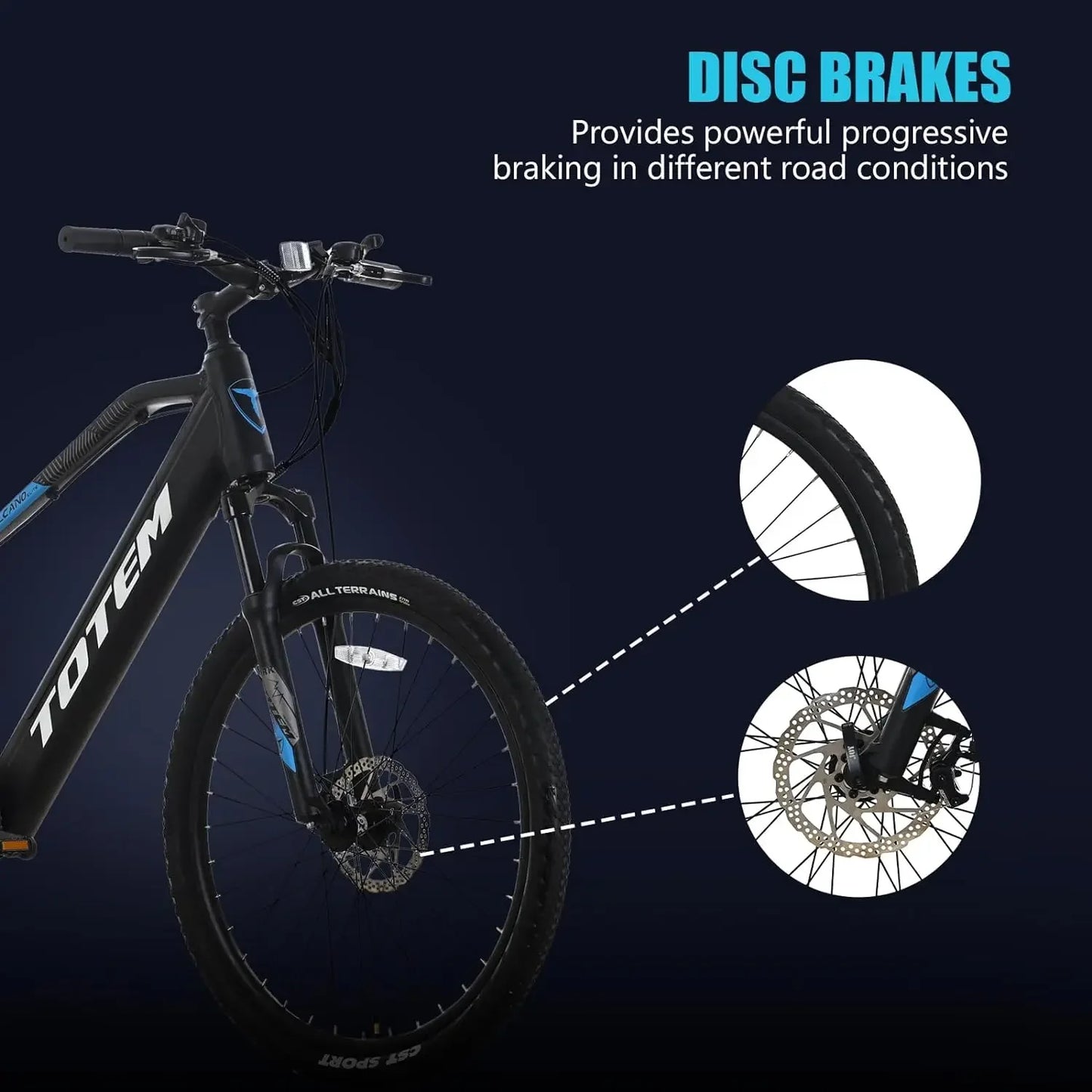 Electric Bike Adults 500W Motor Ebike 48V 11.6Ah - Mark Enterprise Global