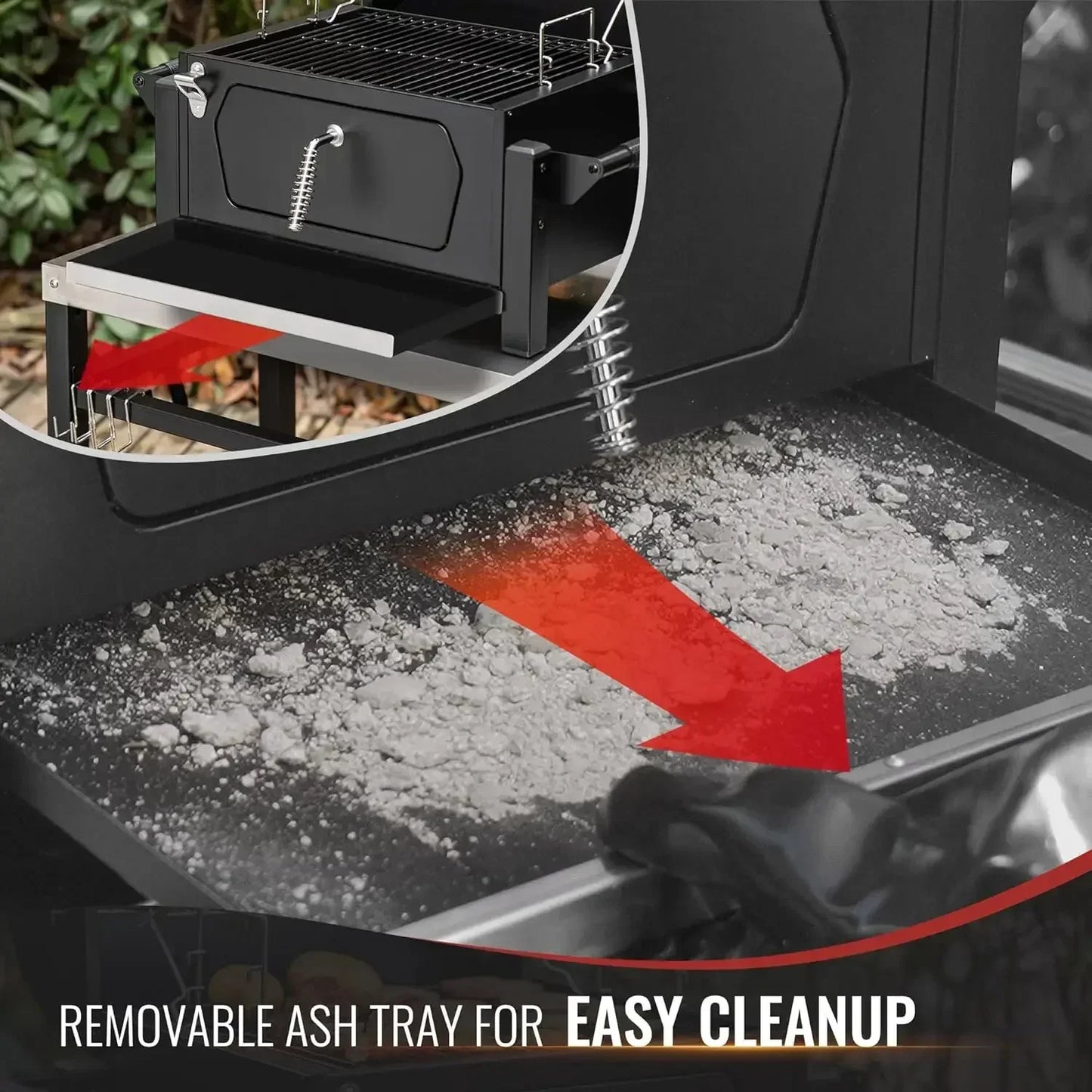 Portable Charcoal Grill,Compact Outdoor Tabletop