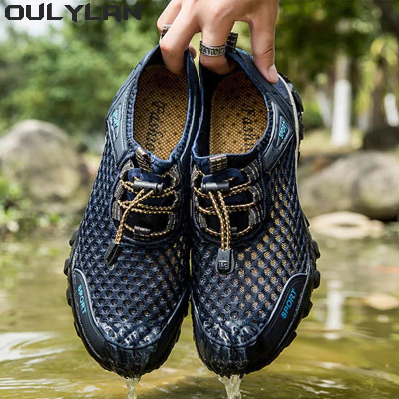 Men Outdoor Water Trekking Hiking Sneakers