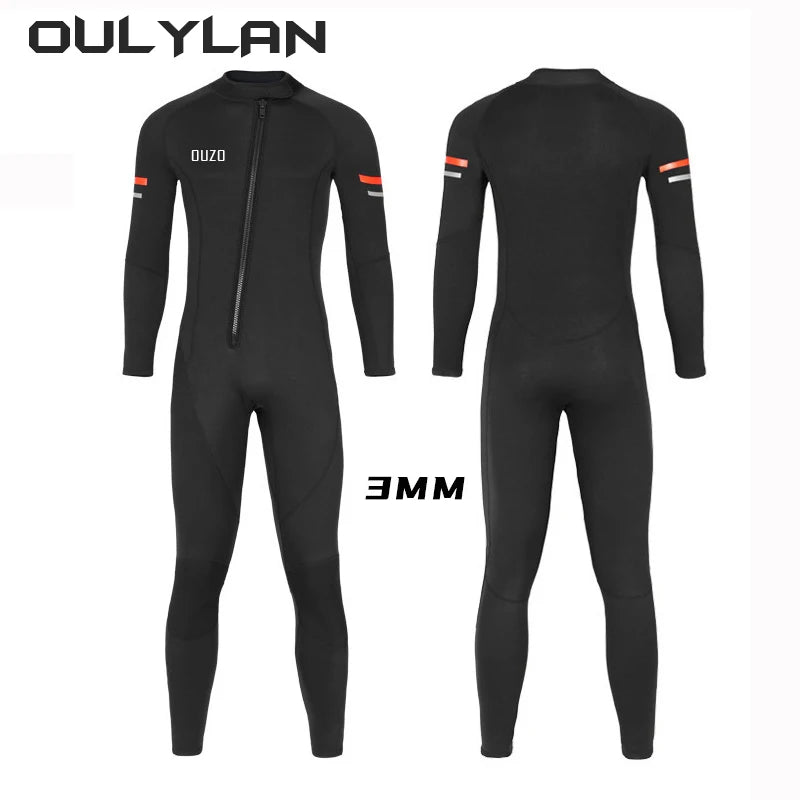 Neoprene 3mm Wetsuit Men Scuba Diving Suit - Mark Enterprise Global
