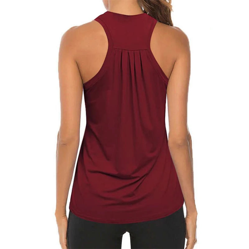 Racerback  Athletic Fitness Sport Tank Tops - Mark Enterprise Global 		