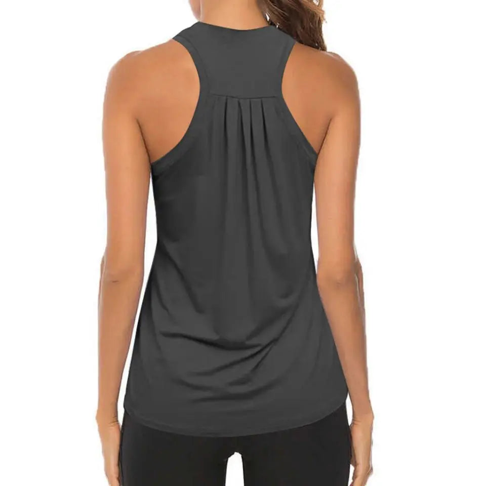 Racerback  Athletic Fitness Sport Tank Tops - Mark Enterprise Global 		