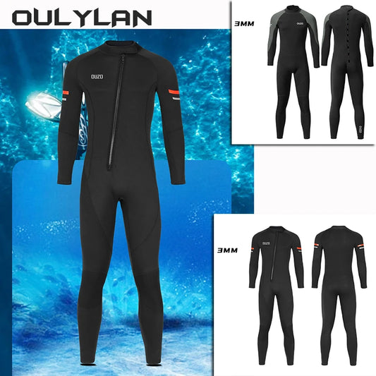 Neoprene 3mm Wetsuit Men Scuba Diving Suit - Mark Enterprise Global 		