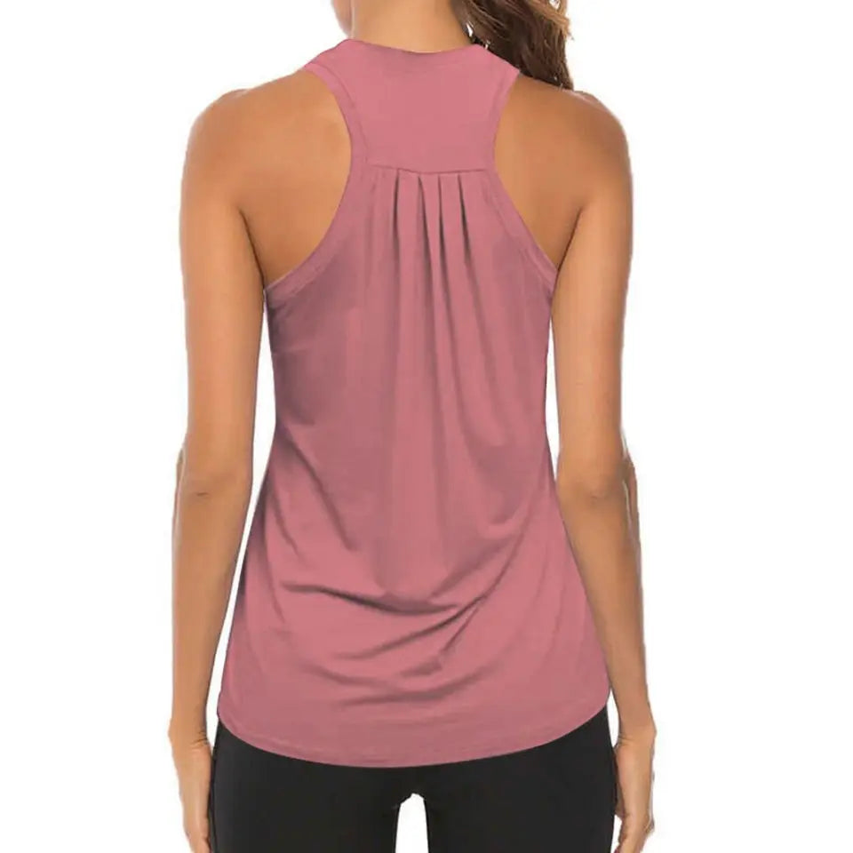 Racerback  Athletic Fitness Sport Tank Tops - Mark Enterprise Global 		