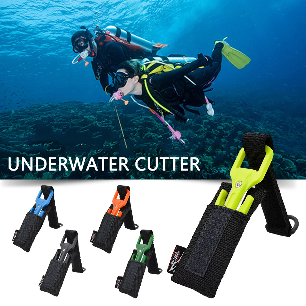 Scuba Diving  Knife Line Cutter Underwater Knife - Mark Enterprise Global 		