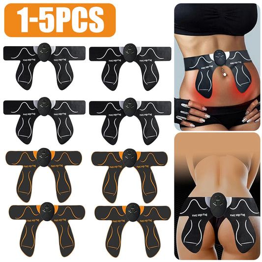 Hip Trainer Multi-functional Electric Vibration Muscle Stimulator Buttocks Toner