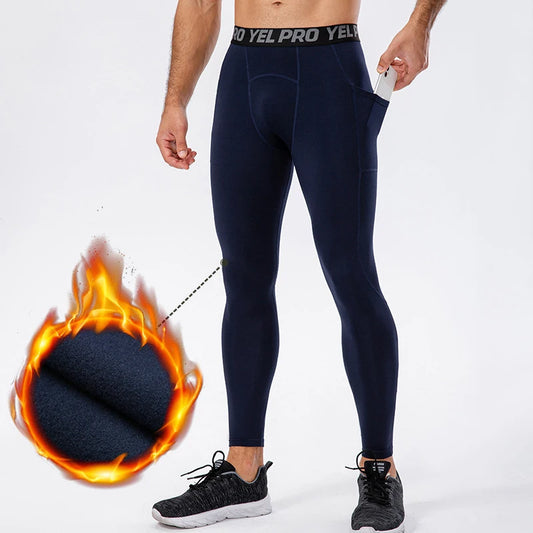 Mens Tight Gym Compression Pants