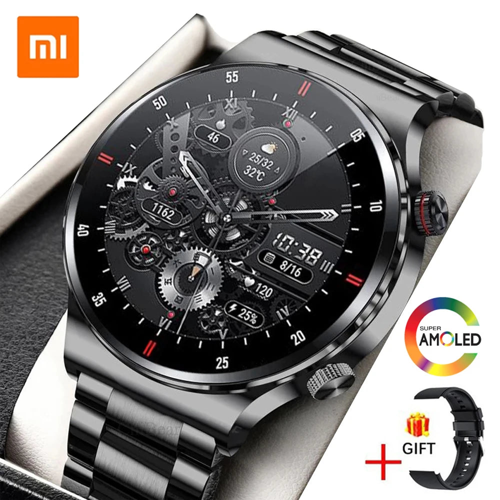 Business  Men Bluetooth Waterproof Smartwatch