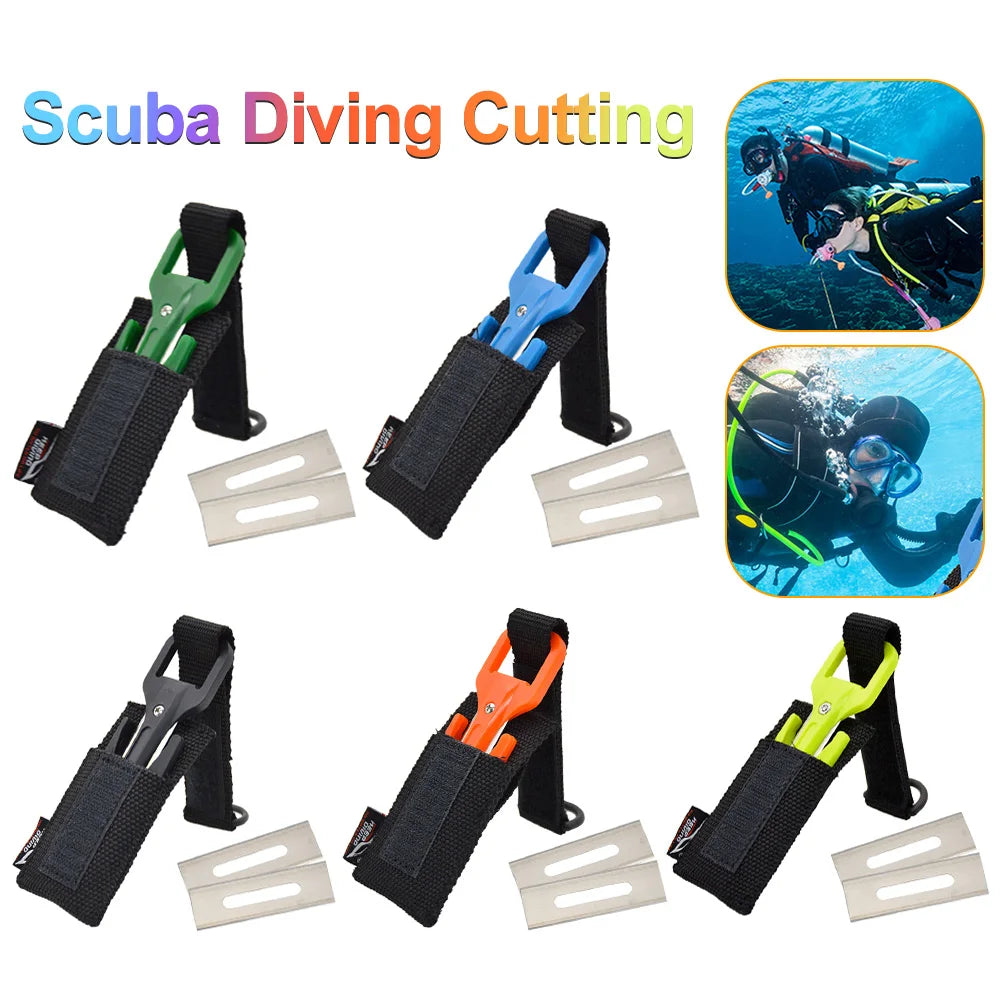 Scuba Diving  Knife Line Cutter Underwater Knife - Mark Enterprise Global 		