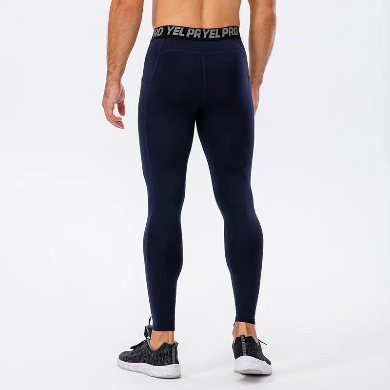 Mens Tight Gym Compression Pants