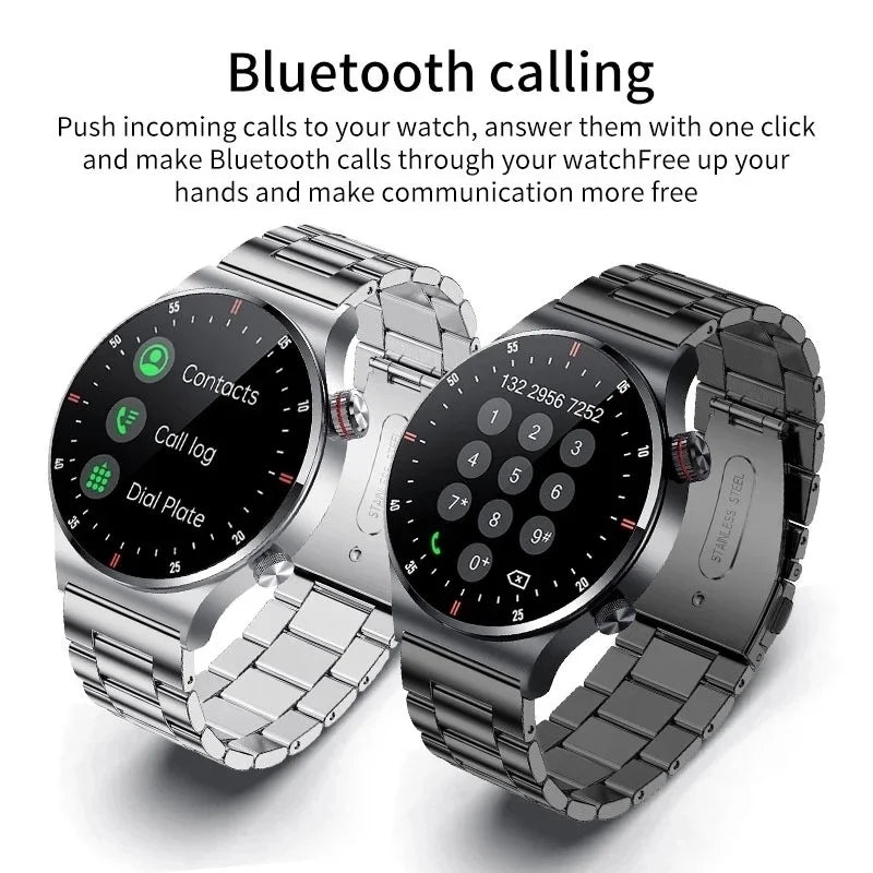 Business  Men Bluetooth Waterproof Smartwatch