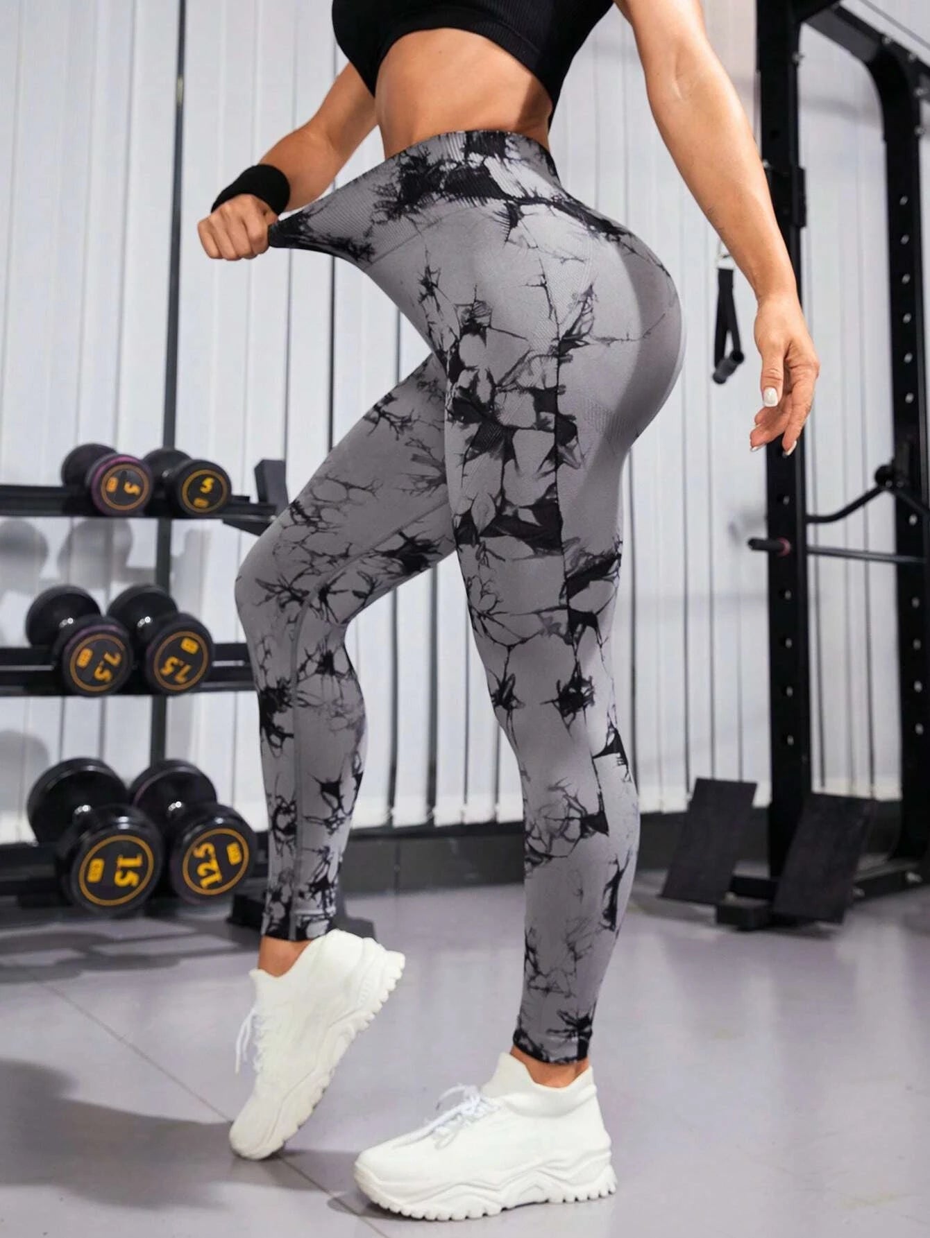 Women Leggings High Waist Elastic