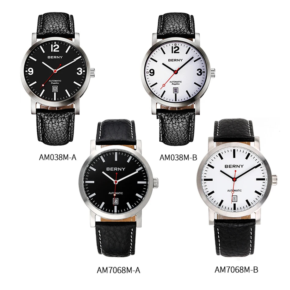 Men Mechanical Wristwatch  Waterproof for Male